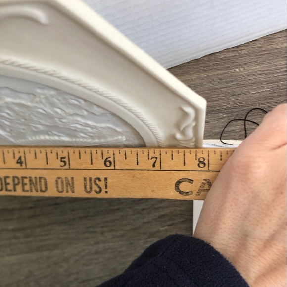 Vtg David Failing White Octagonal Lithophane with Eagle Design - Picture 12 of 13